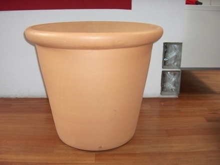 Conus vaas 55 cm bolle rand