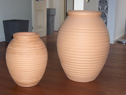 Mediteraanse ribbel pot 68 cm