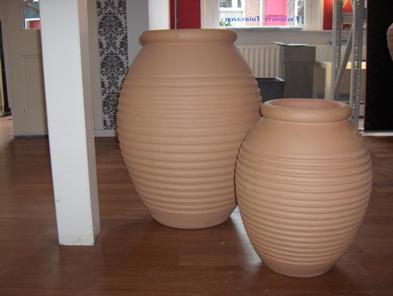 Mediteraanse ribbel pot 48 cm